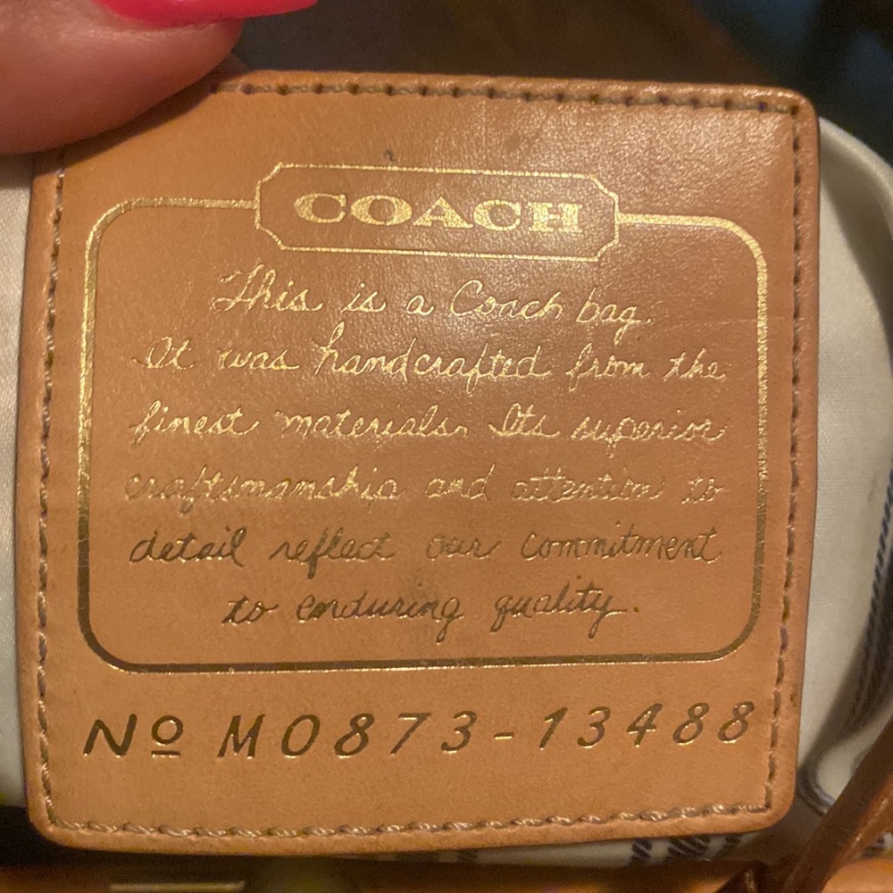 Used Coach bag - Picture 12 of 12